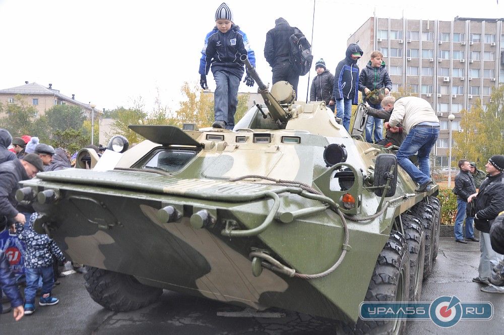  Выставка военной техники в Орске, 27.09.2014